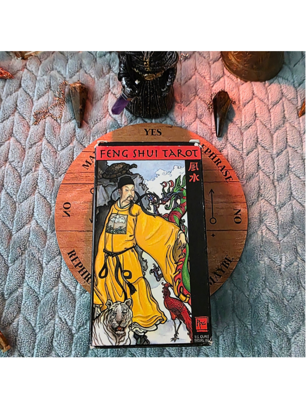 Feng Shui Tarot Deck by Peter Paul Connolly, US Games Systems Out of Print